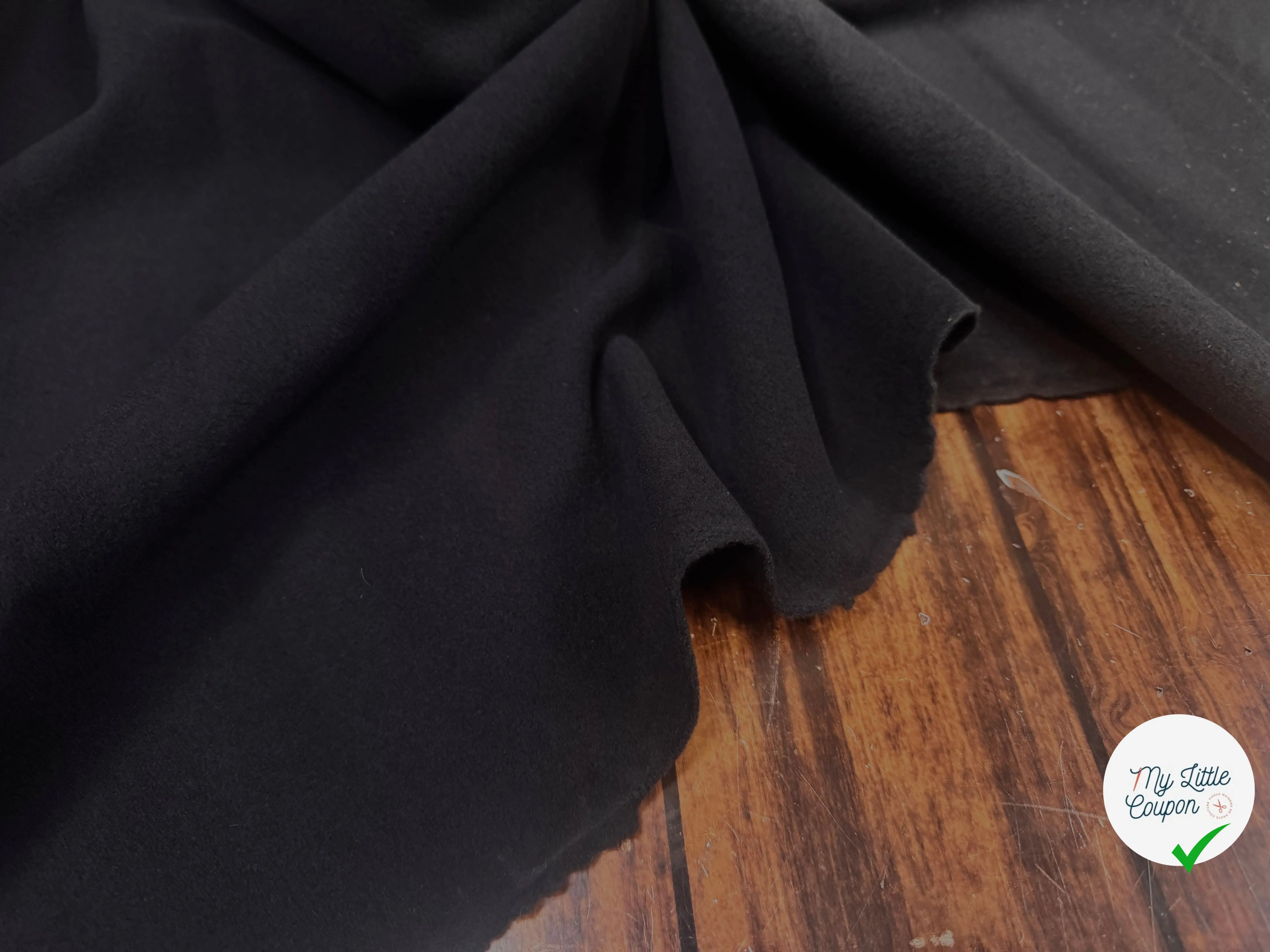 VELOURS DE LAINE MOELLEUX BLEU NUIT - My Little Coupon