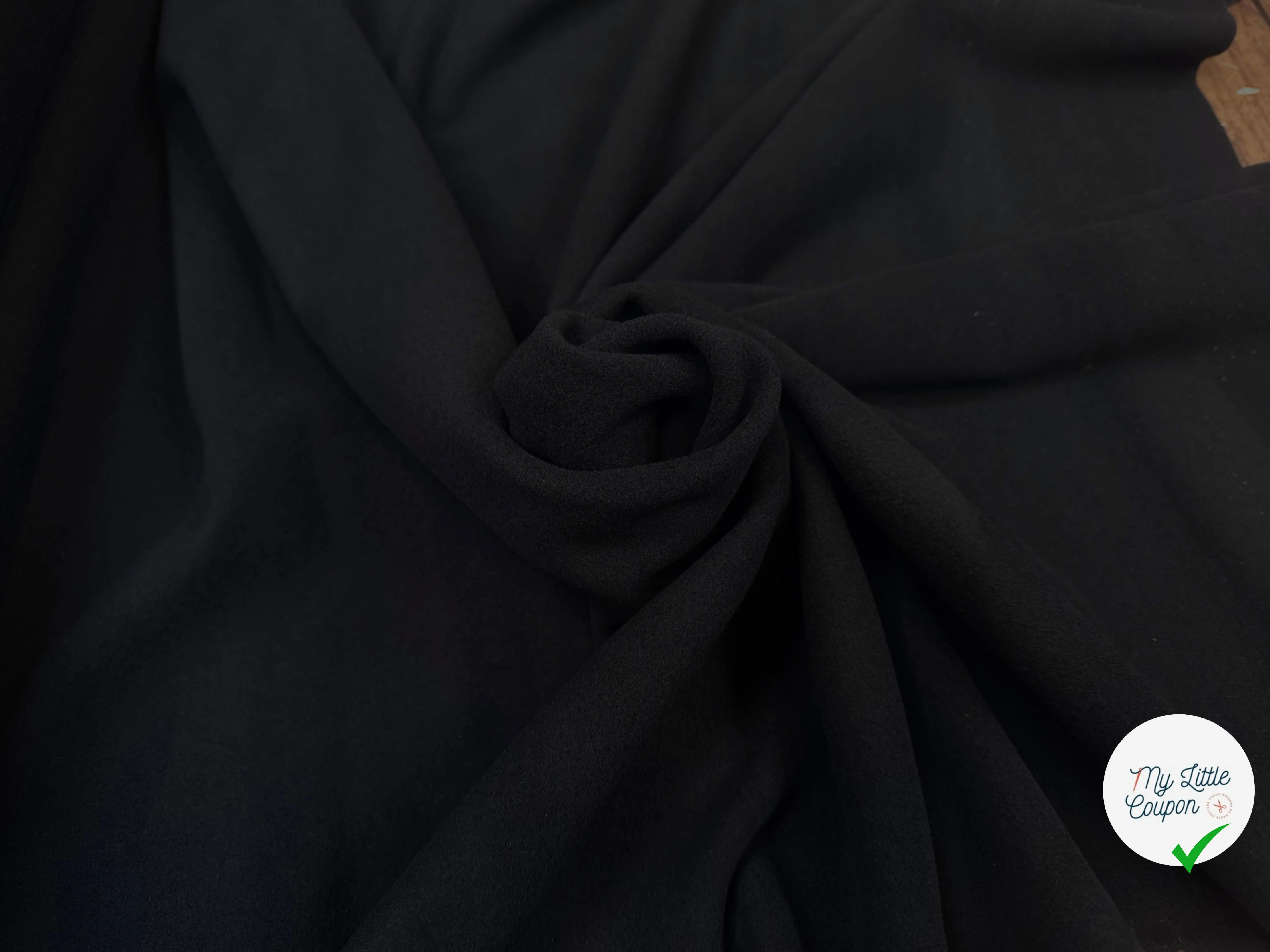 VELOURS DE LAINE MOELLEUX BLEU NUIT - My Little Coupon