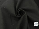 VELOURS DE LAINE NOIR STRIÉ - My Little Coupon - tissu - coudre