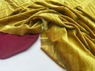 VELOURS DE SOIE MAILLE JAUNE D'OR MSO