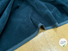 VELOURS LISSE COTON BLEU ITALIEN - My Little Coupon
