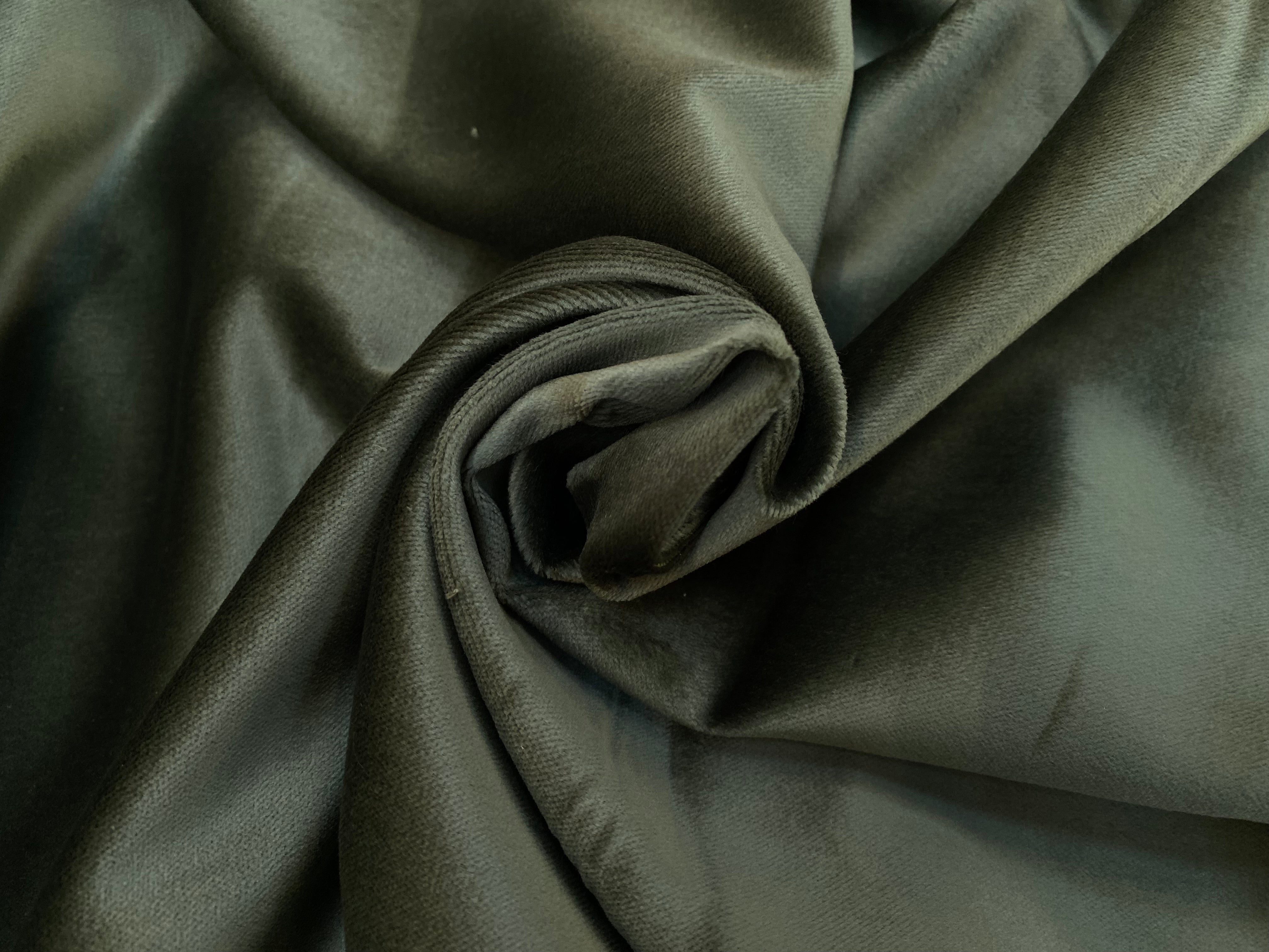 VELOURS LISSE ITALIEN VERT - My Little Coupon