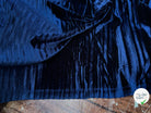 VELOURS PLISSÉ DARK BLUE - My Little Coupon