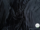 VELOURS PLISSÉ DEEP BLACK - My Little Coupon