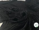 VELOURS PLISSÉ NOIR MLC INTERN