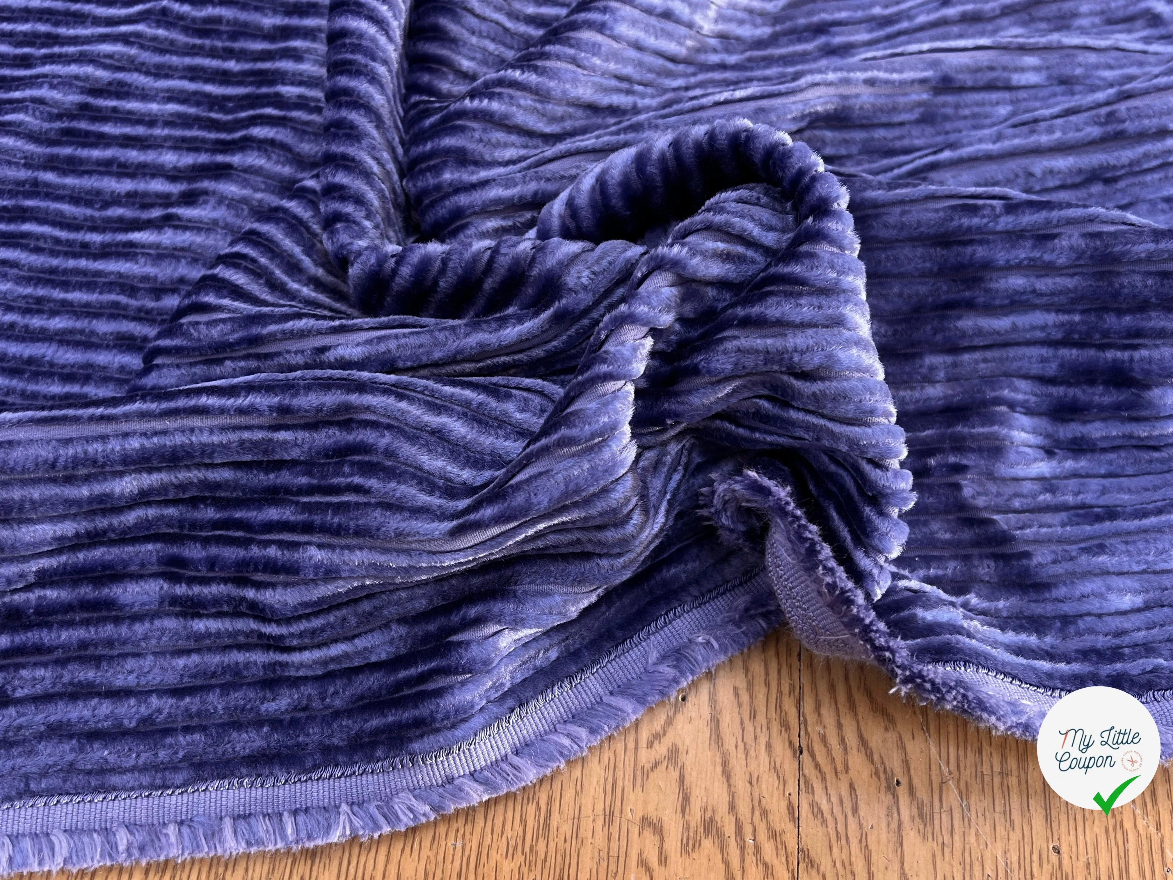 VELOURS PUEBELA LAVENDER 100% COTON - My Little Coupon