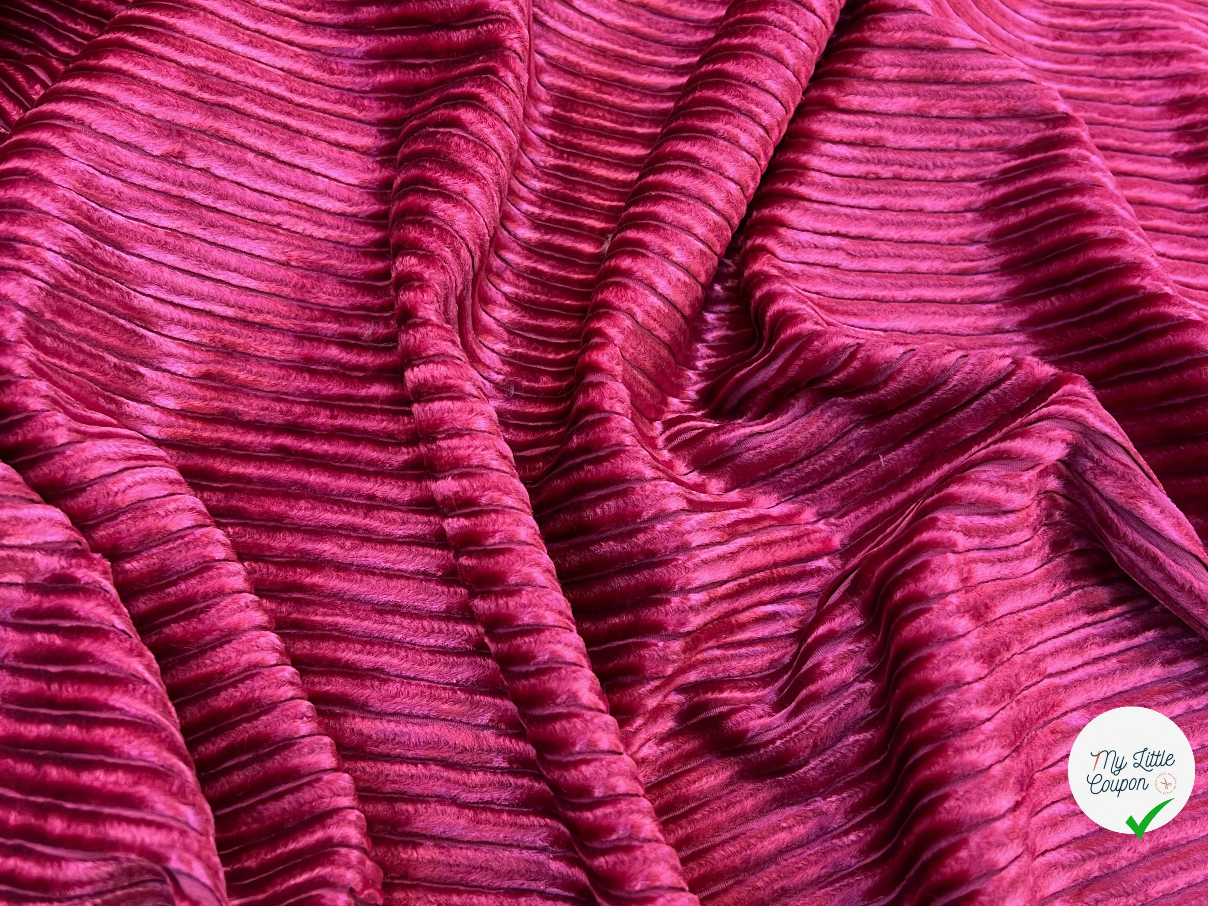 VELOURS PUEBELA ROSE 100% COTON - My Little Coupon