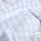 VICHY CARREAUX MOYENS COTON BLEU BÉBÉ - My Little Coupon