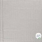 VICHY CARREAUX MOYENS COTON GRIS FONCÉ - My Little Coupon