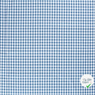VICHY CARREAUX MOYENS COTON INDIGO - My Little Coupon