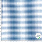 VICHY CARREAUX MOYENS COTON INDIGO - My Little Coupon