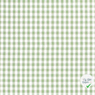 Vichy carreaux moyens coton menthe