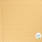 VICHY CARREAUX MOYENS COTON OCRE - My Little Coupon
