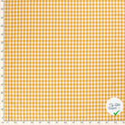 VICHY CARREAUX MOYENS COTON OCRE - My Little Coupon