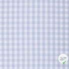 VICHY GROS CARREAUX COTON BLEU BÉBÉ - My Little Coupon