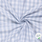 VICHY GROS CARREAUX COTON BLEU BÉBÉ - My Little Coupon