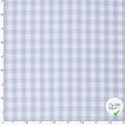 VICHY GROS CARREAUX COTON BLEU BÉBÉ - My Little Coupon