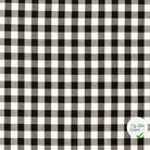 VICHY GROS CARREAUX COTON NOIR - My Little Coupon