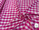 VICHY GROS CARREAUX COTON ROSE 05583/017 - My Little Coupon