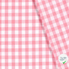 VICHY GROS CARREAUX COTON ROSE - My Little Coupon