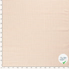 VICHY PETITS CARREAUX COTON CAMEL - My Little Coupon