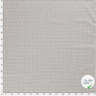 VICHY PETITS CARREAUX COTON GRIS FONCÉ - My Little Coupon