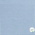VICHY PETITS CARREAUX COTON INDIGO - My Little Coupon