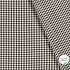 VICHY PETITS CARREAUX COTON NOIR - My Little Coupon