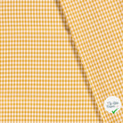 VICHY PETITS CARREAUX COTON OCRE - My Little Coupon