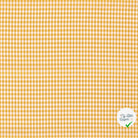 VICHY PETITS CARREAUX COTON OCRE - My Little Coupon
