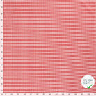VICHY PETITS CARREAUX COTON ROUGE - My Little Coupon
