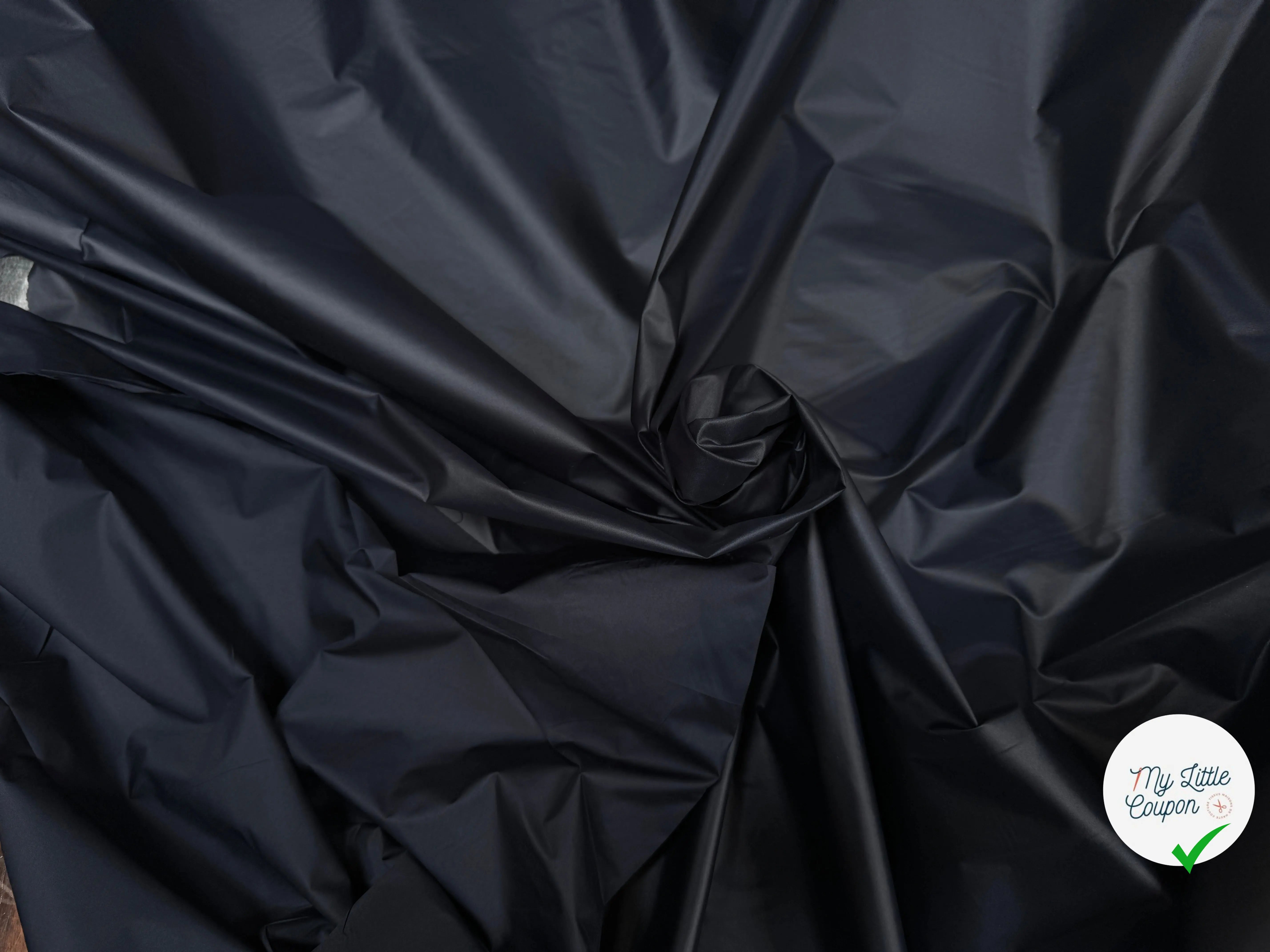 VINYL PARKA BLEU POLYAMIDE - My Little Coupon