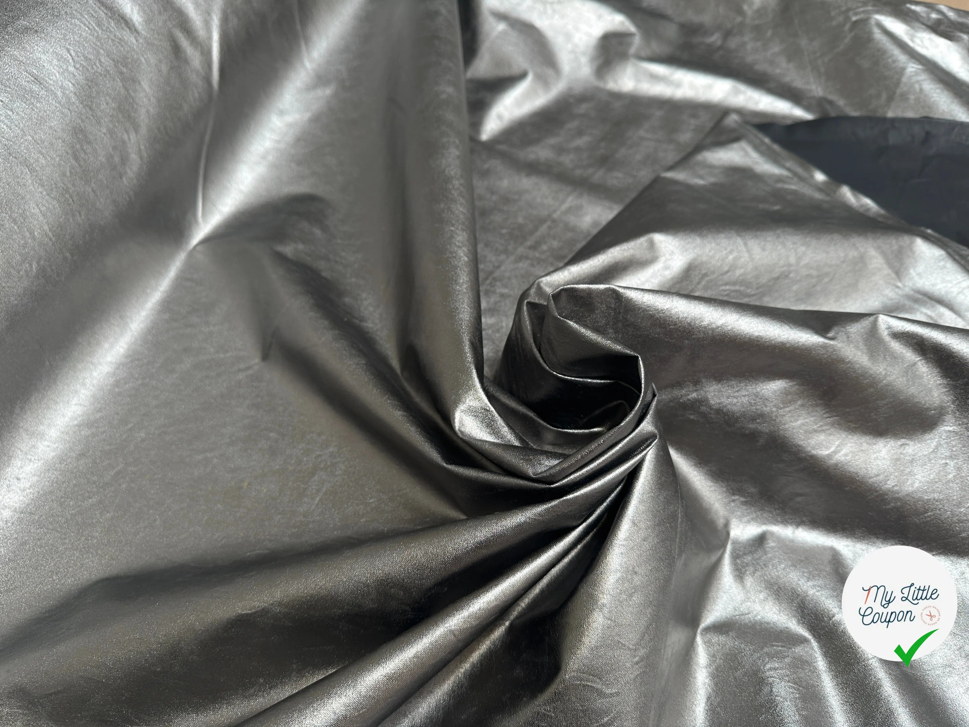 VINYLE PURE COTON ARGENTÉ COMO - My Little Coupon