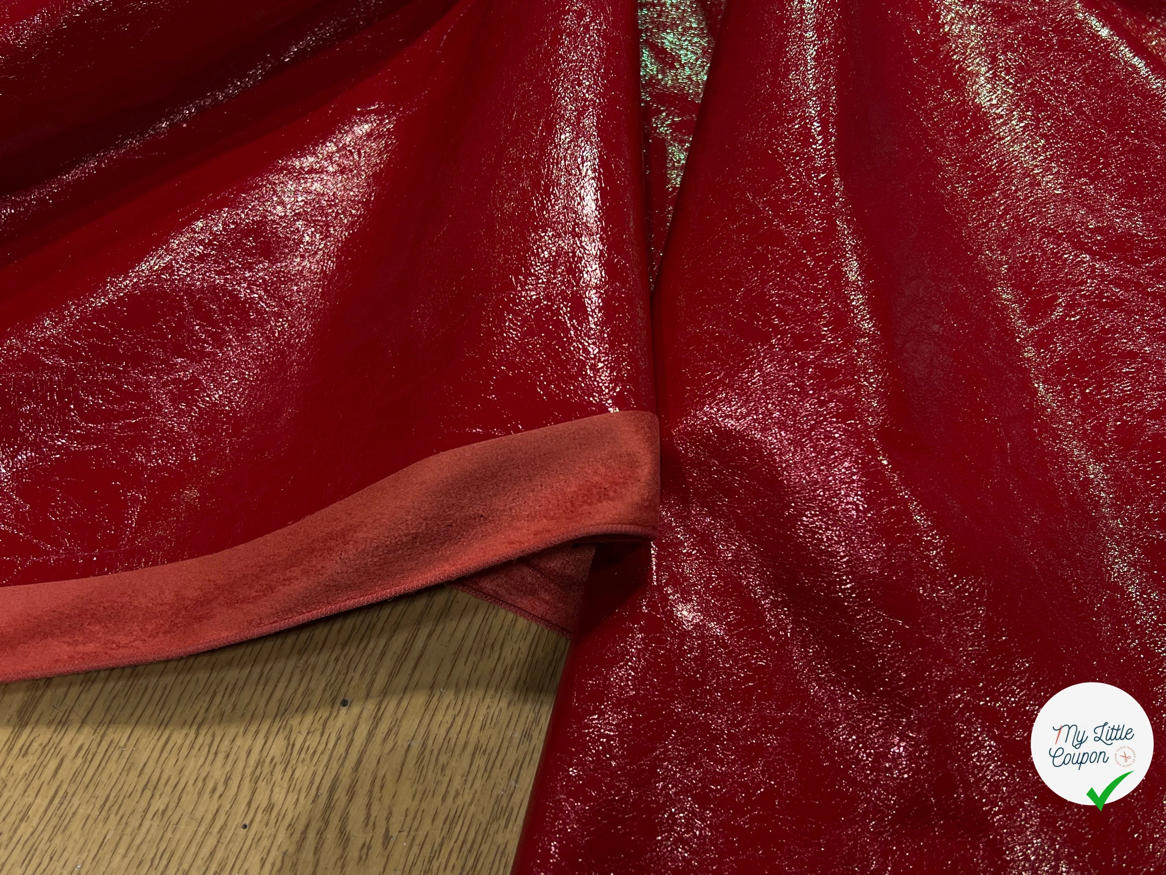 VINYLL BOMBERS CONTRECOLLÉ ROUGE 150CM - My Little Coupon