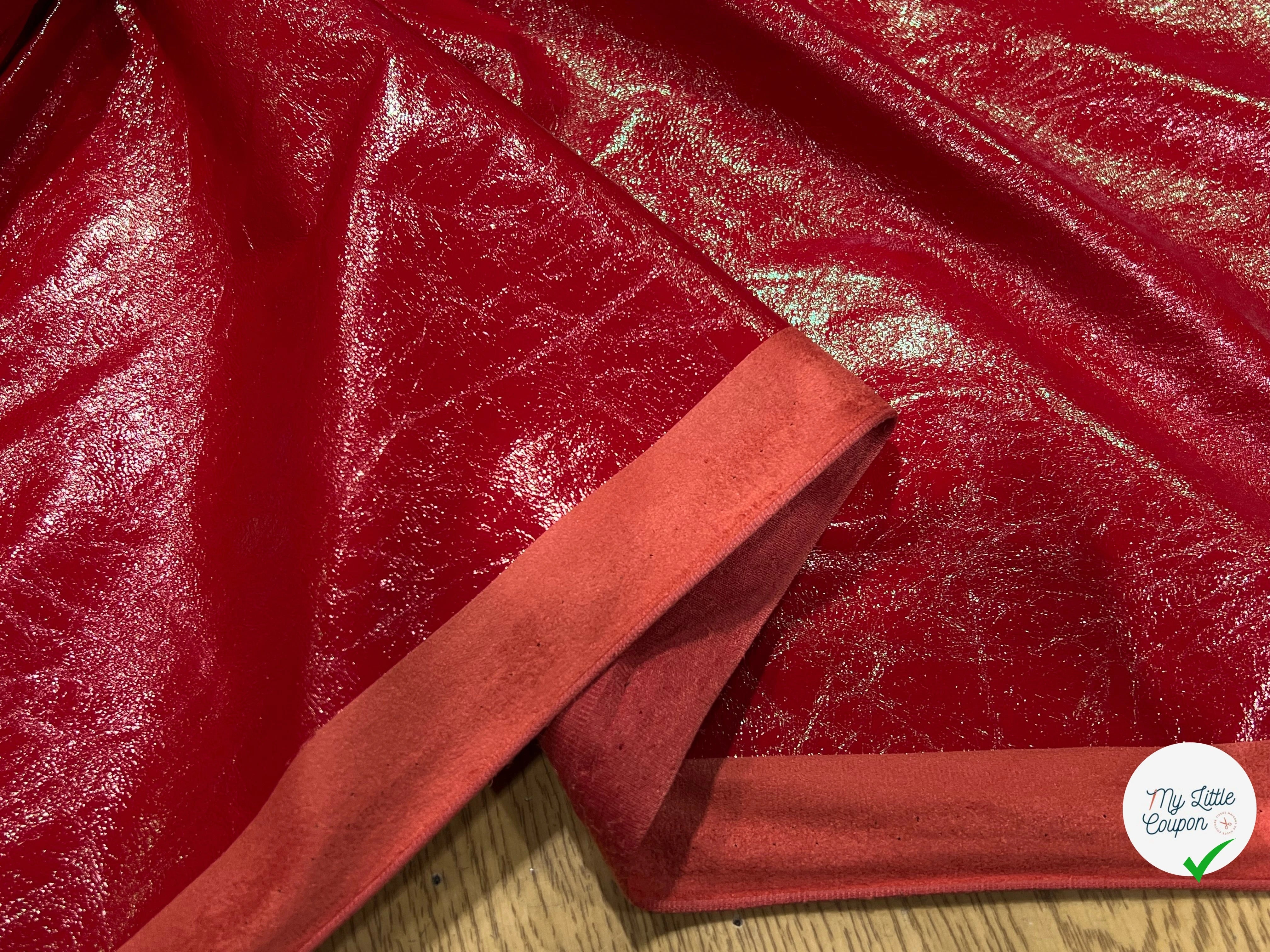 VINYLL BOMBERS CONTRECOLLÉ ROUGE 150CM - My Little Coupon