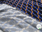 VISCOSE ABSTRACTION GÉOMÉTRIQUE BLUE EDITION - My Little Coupon - tissu - coudre