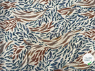 VISCOSE BAGHEERA ECRU / MARRON - My Little Coupon
