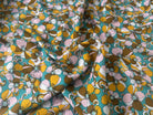 VISCOSE  BELINDA TURQUOISE OEKO-TEX - My Little Coupon