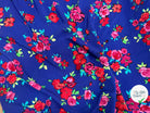 VISCOSE BLEU DE FLEURS SUPERBE - My Little Coupon