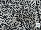 VISCOSE CORDY BLANC CASSE / NOIR 1B D1P 150 - My Little Coupon