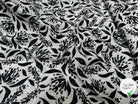 VISCOSE CORDY BLANC CASSE / NOIR 1B D1P 150 - My Little Coupon