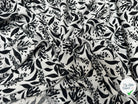 VISCOSE CORDY BLANC CASSE / NOIR 1B D1P 150 - My Little Coupon