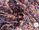 VISCOSE DE FLEURS TENDANCE ROSE MAIS SOBRE MLC INTERN