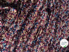 VISCOSE DE FLEURS TENDANCE ROSE MAIS SOBRE MLC INTERN