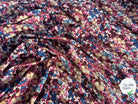 VISCOSE DE FLEURS TENDANCE ROSE MAIS SOBRE MLC INTERN