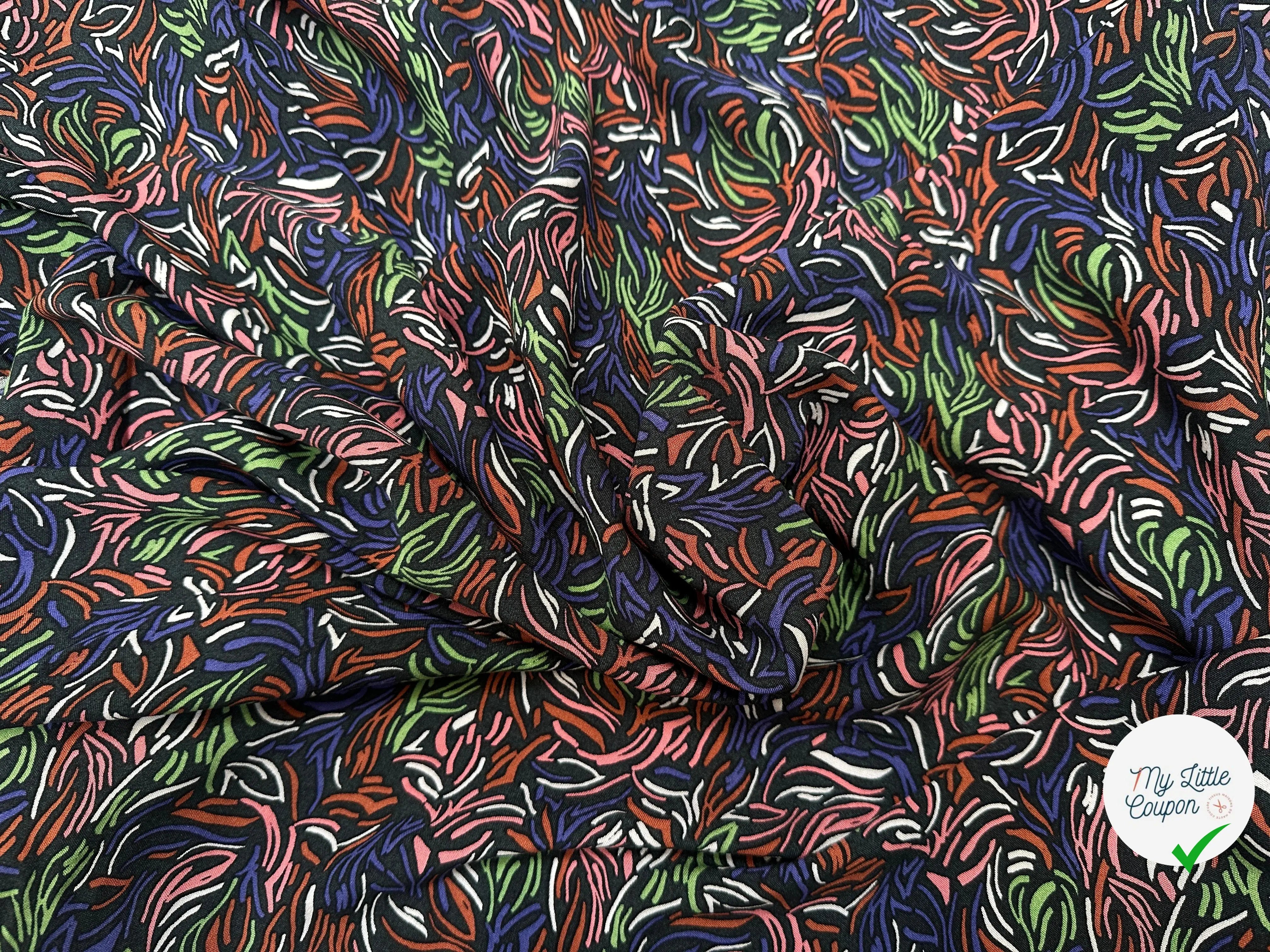VISCOSE DEMBA NOIR /M.FONCES 1B D4X 150 - My Little Coupon