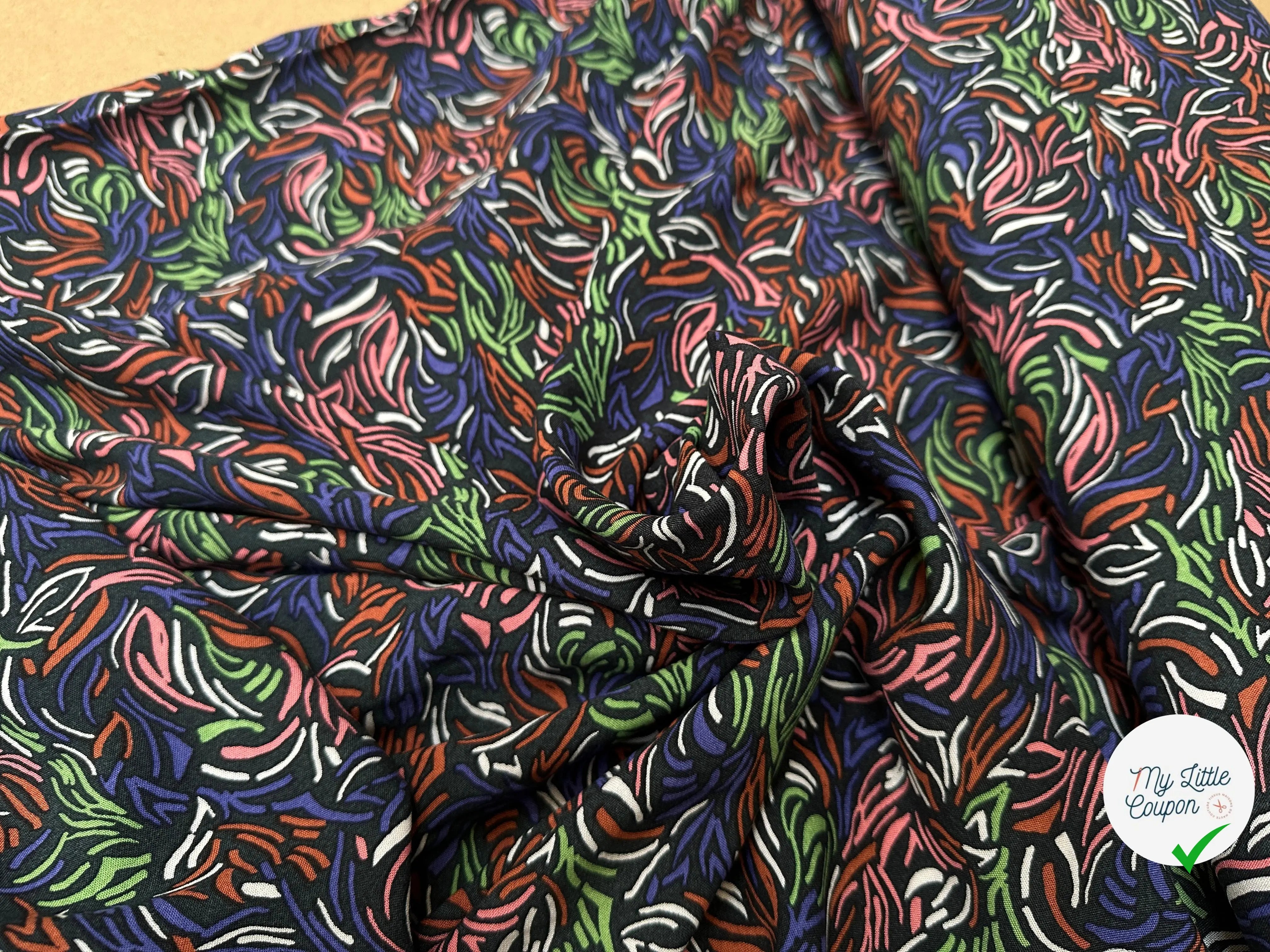 VISCOSE DEMBA NOIR /M.FONCES 1B D4X 150 - My Little Coupon
