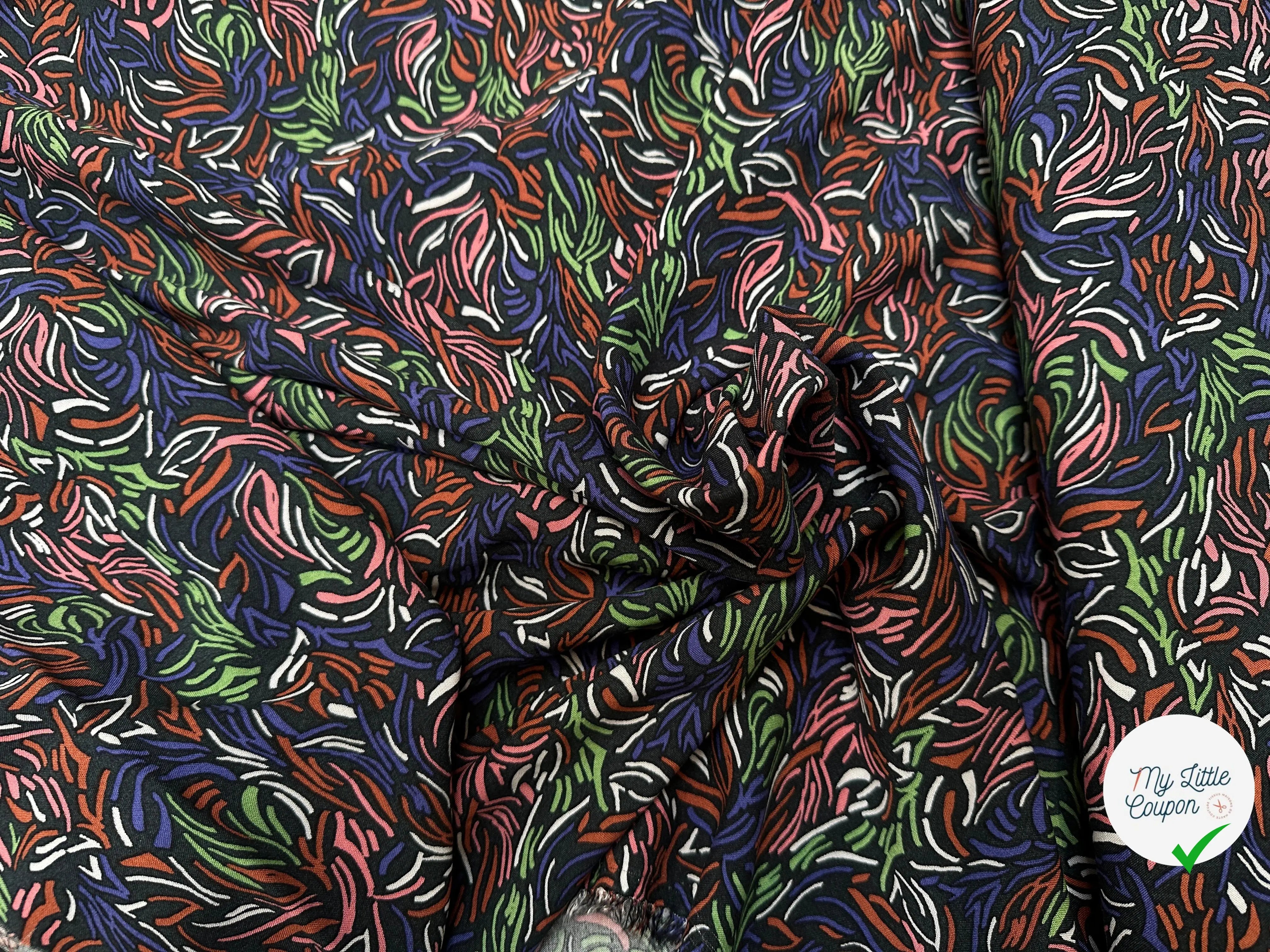 VISCOSE DEMBA NOIR /M.FONCES 1B D4X 150 - My Little Coupon