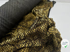 VISCOSE DÉVORÉE JACQUARD GOLDEN PYTHON SUBLIME TRANSPARENCE - My Little Coupon - tissu - coudre