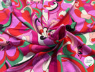 VISCOSE FLEURS RÉTRO VERT - My Little Coupon